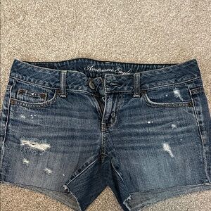 American Eagle Outfitters Distressed Denim Shorts
